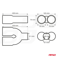 Majë marmite inox MT 008-4