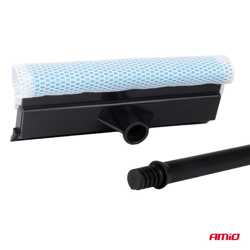 Pastrues dritaresh me kruese uji (squeegee) me shkop plastik, kokë 20 cm, gjatësi 54 cm-3