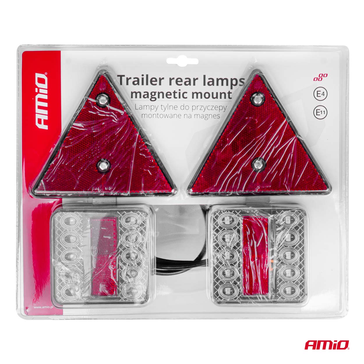 Set magnetik i dritave për rimorkio me trekëndësh-5