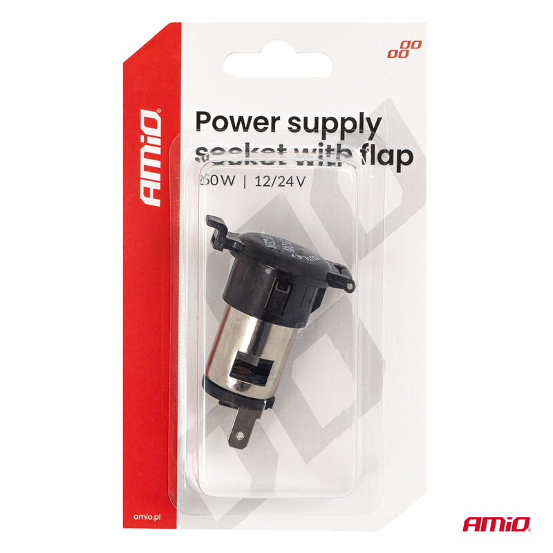 Prizë furnizimi me kapak 250W 12V/24V-4