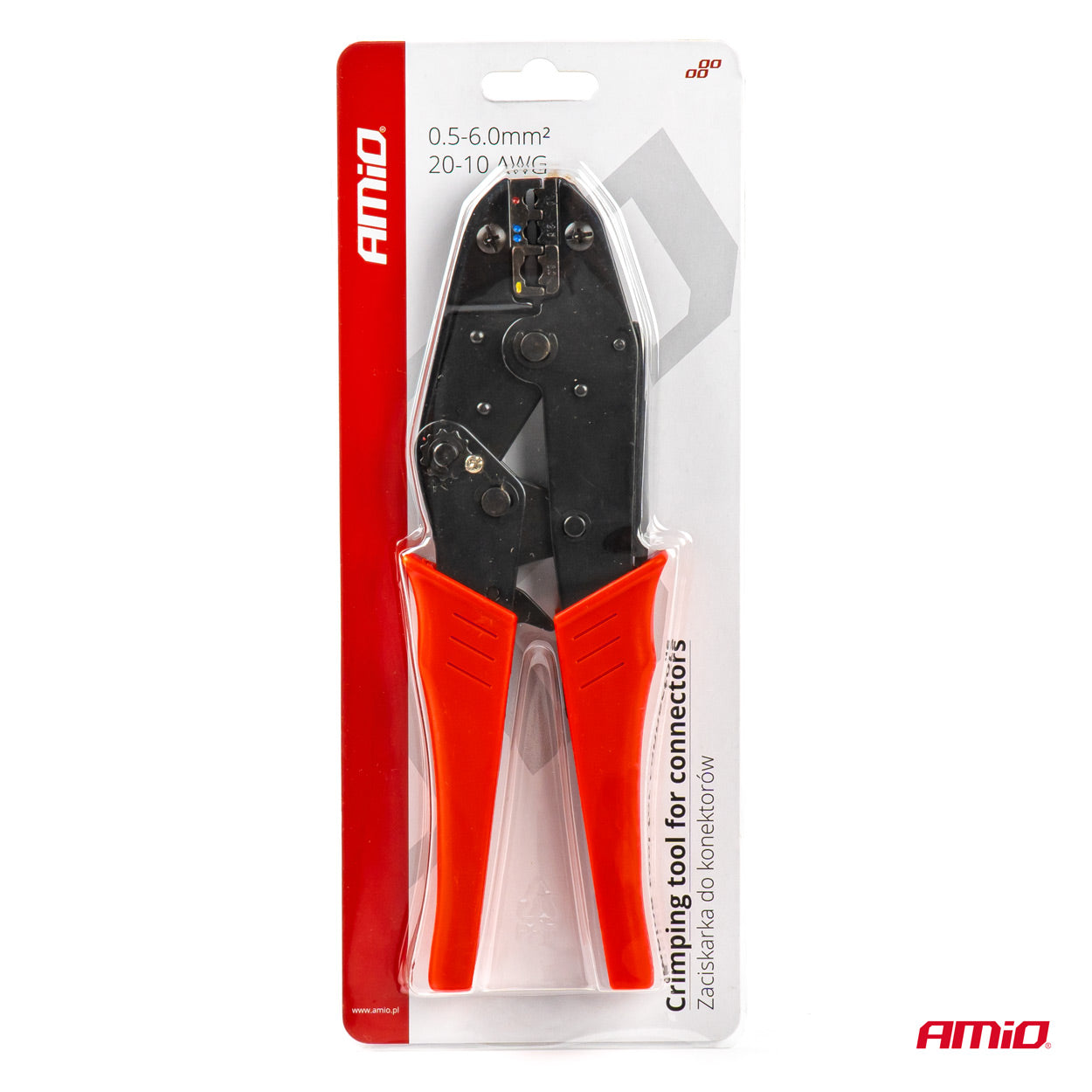 Vegël për krimpim (shtrëngim) të konektorëve 0.5–6.0 mm²-4