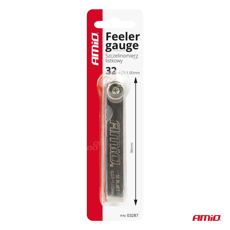 Set fletësh matëse (feeler gauge) 32 copë të drejta 89 mm të gjata-4