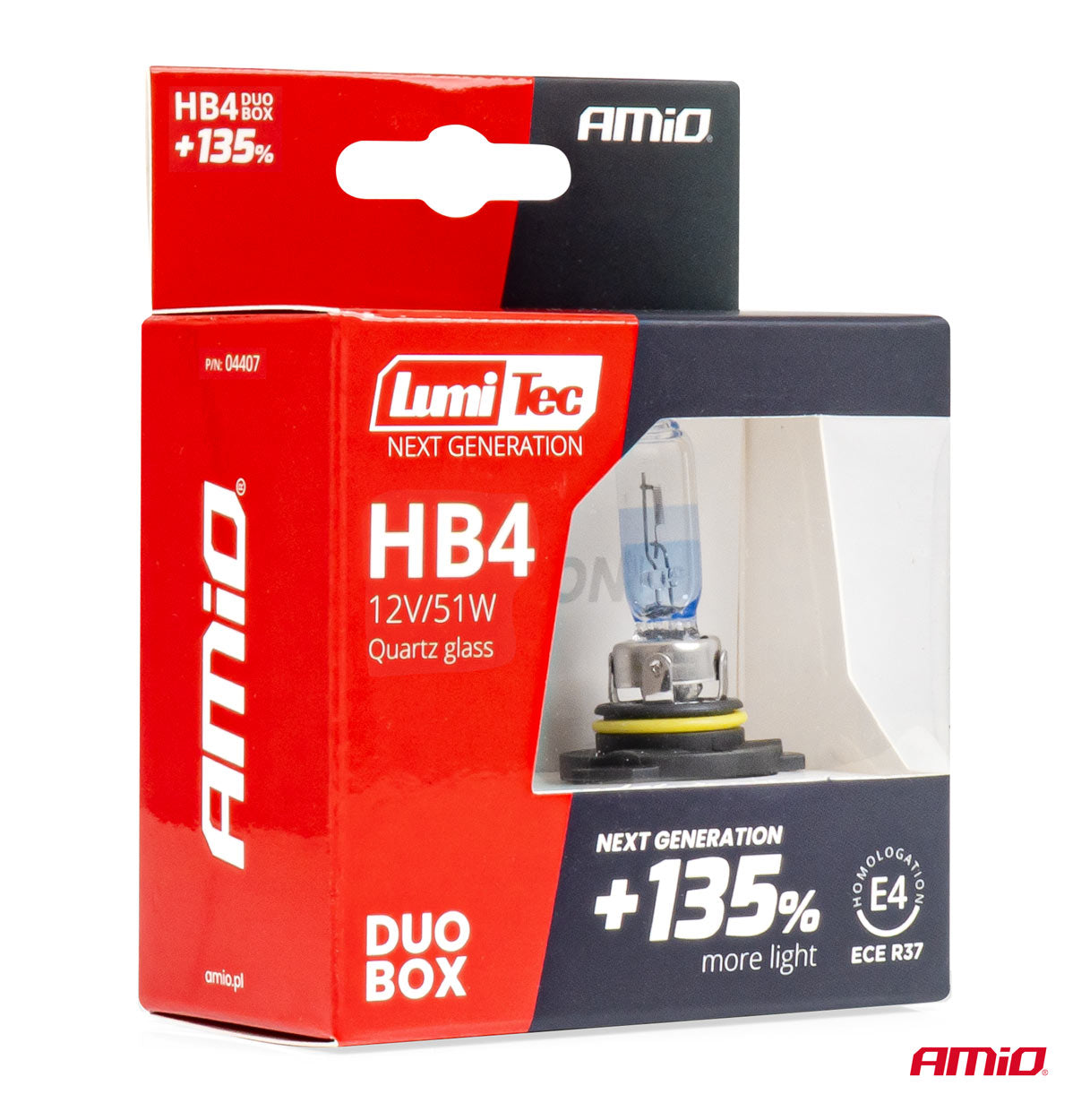Drita halogjene HB4 12V 51W LumiTec NEXT GENERATION +135% DUO-5