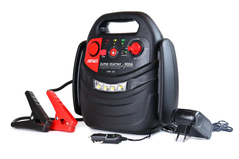 Jump starter 12V 17Ah 900A 4 në 1 JS01-5