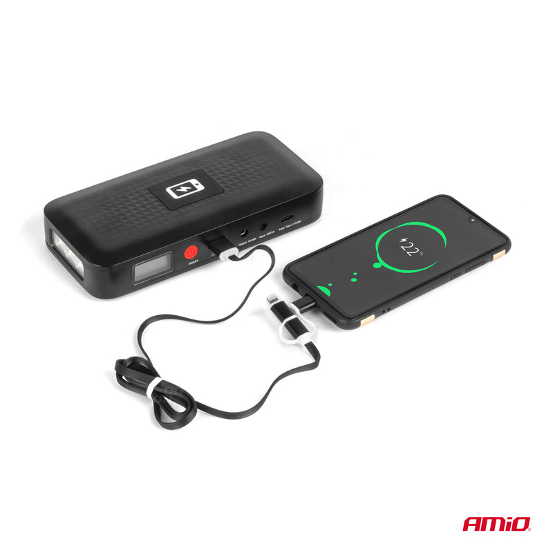 Ndezës portativ me powerbank 12V 12Ah 800A-4