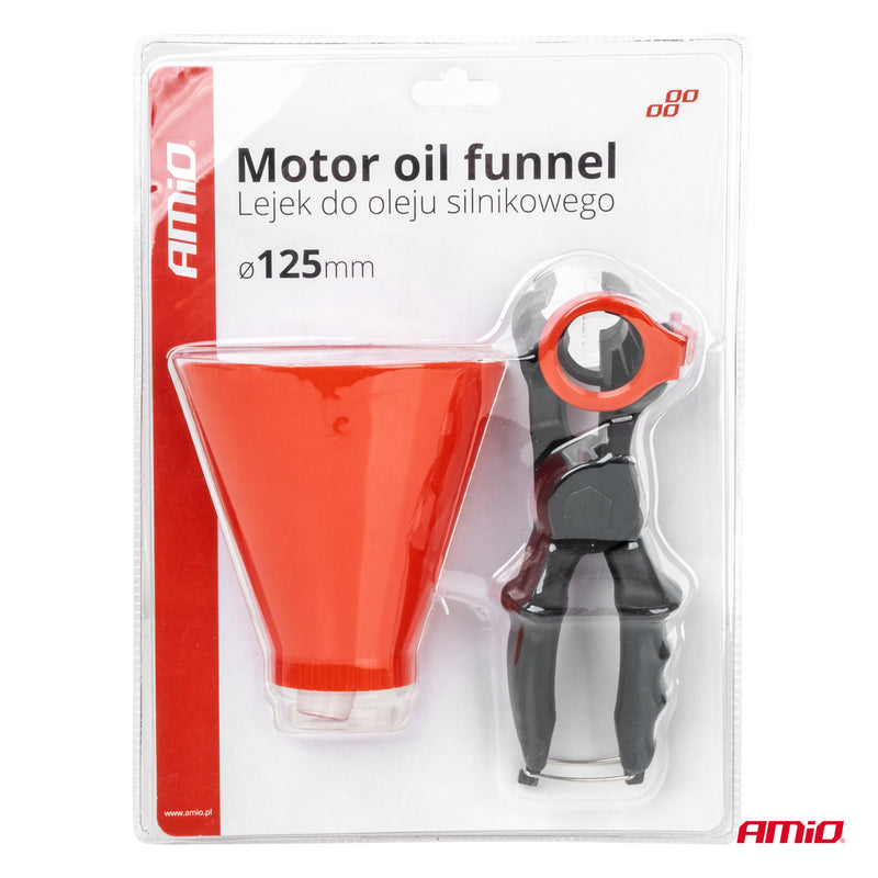 Hinkë për vaj motori me mbajtëse 125 mm-5