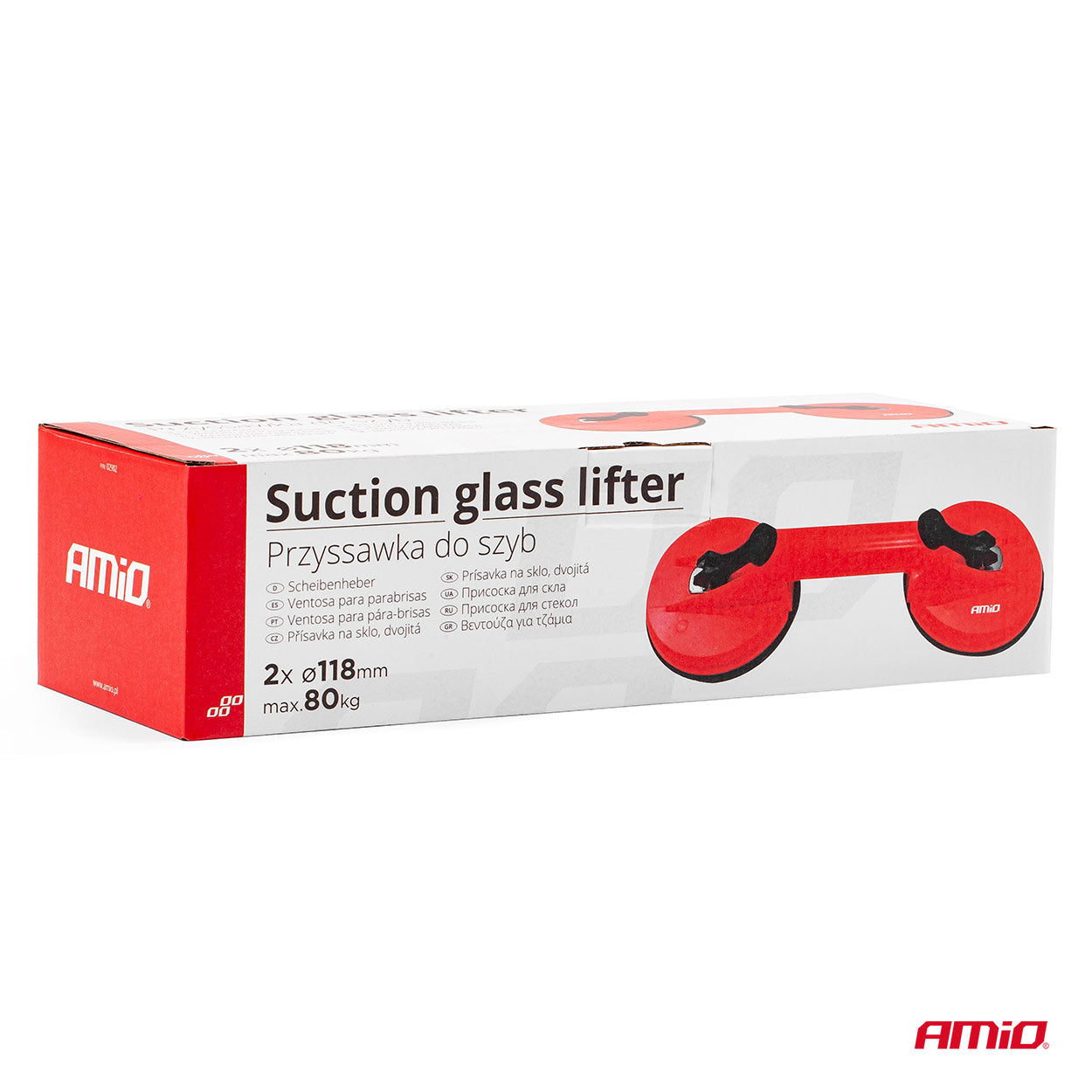 Mbajtëse me vakum për xham – dyshe-7