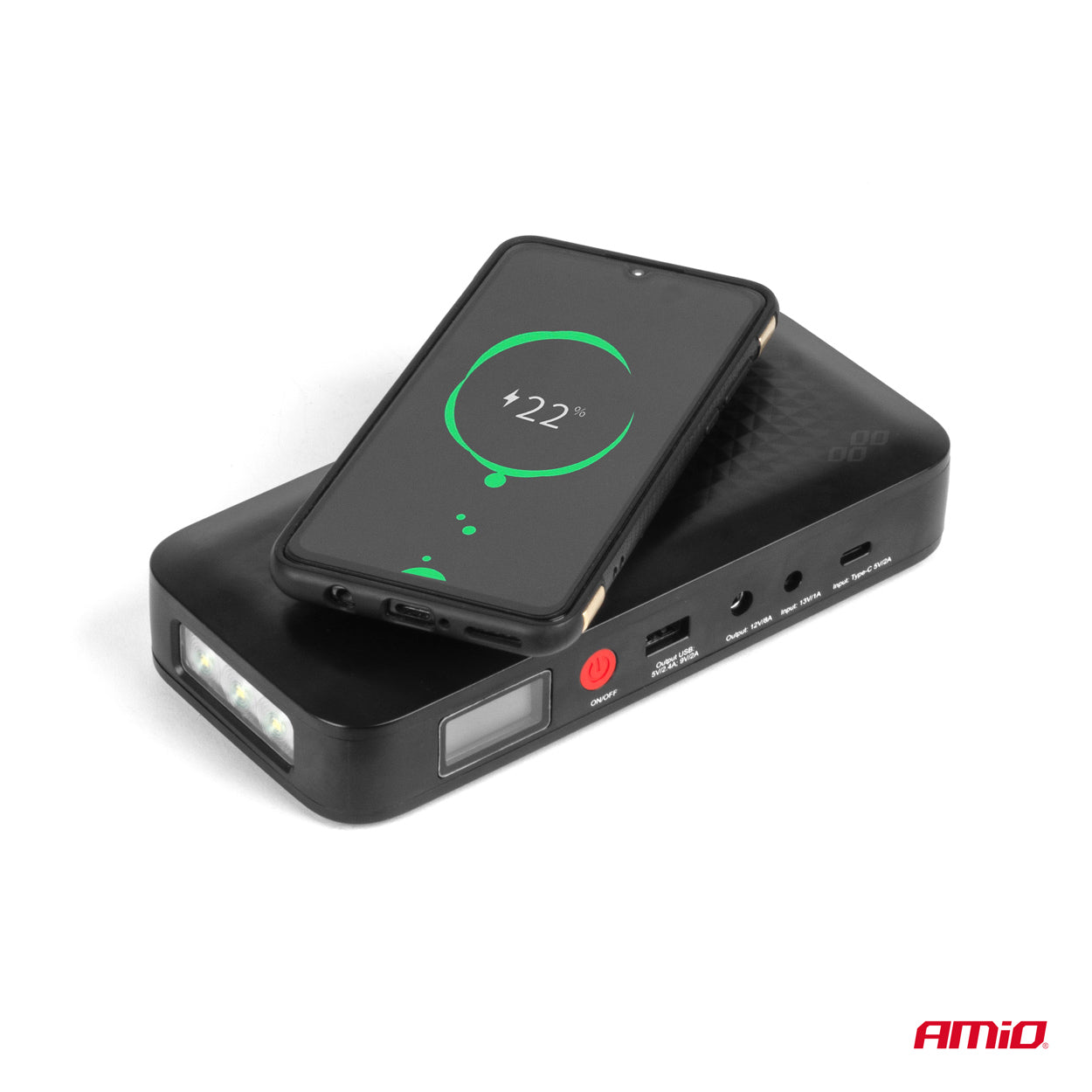 Ndezës portativ me powerbank 12V 12Ah 800A-5