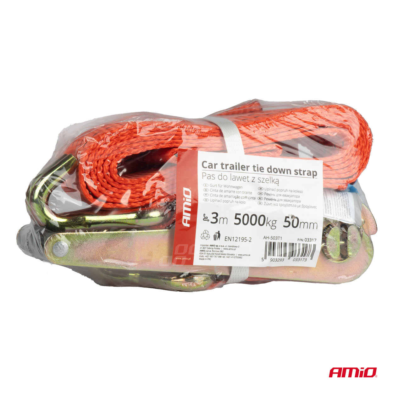 Rrip transportues me tensionues dhe mbajtëse 5T (5000 kg) 50 mm 3 m-6