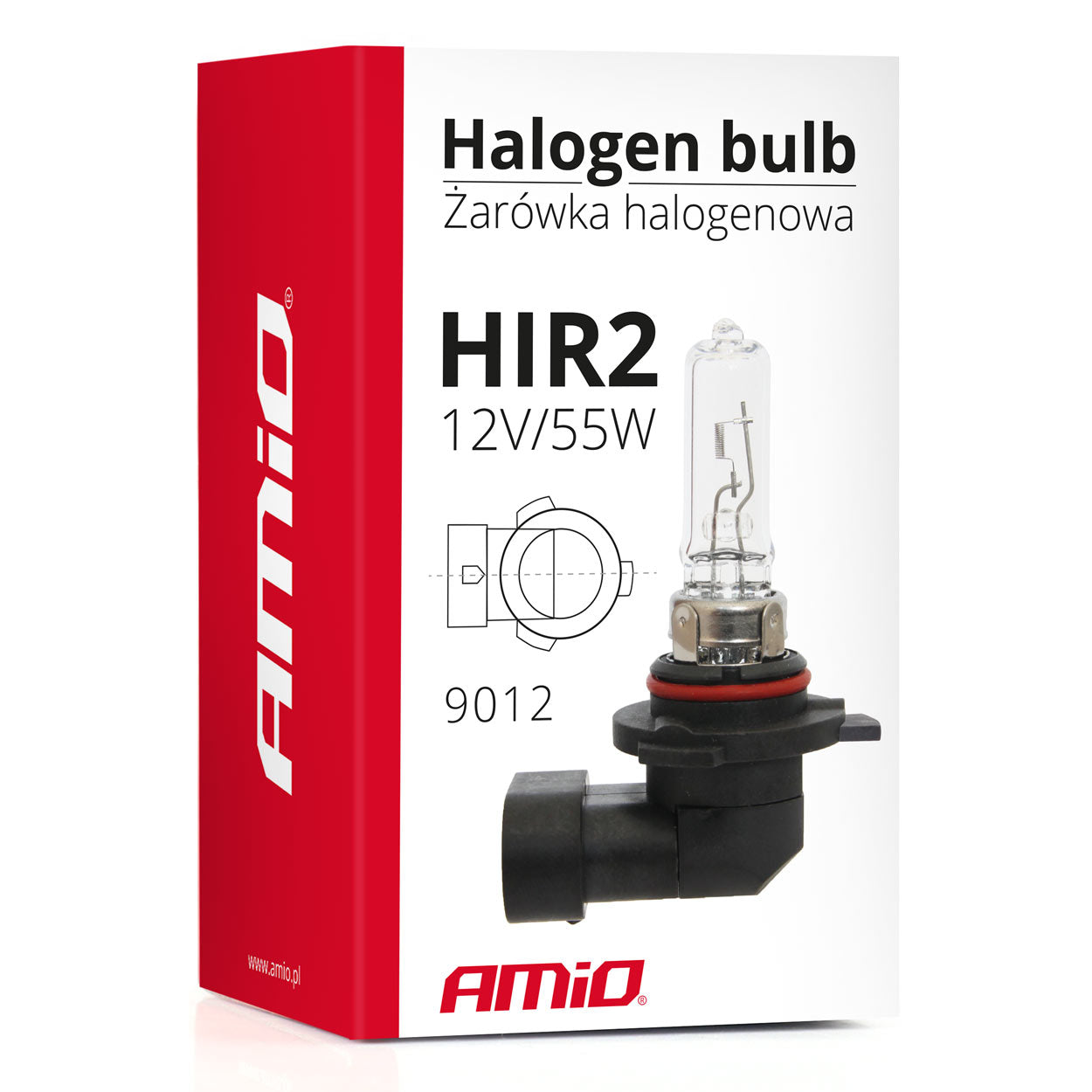 Dritë halogjene HIR2 9012 12V 55W-7
