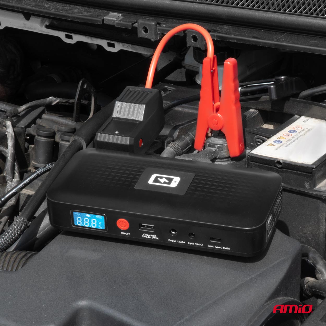 Ndezës portativ me powerbank 12V 12Ah 800A-6