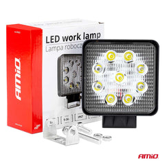 Dritë pune AWL07 me 9 LED, për përhapje drite (flood) 9–36V-1