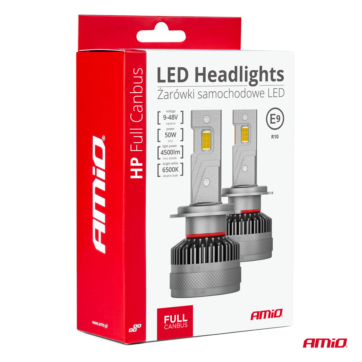 Drita LED të përparme HP Series H4/H19 12-24V-6