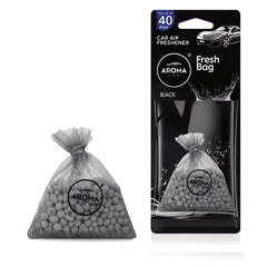 Car air freshener AROMA FRESH BAG Black - NEW - ceramic-1