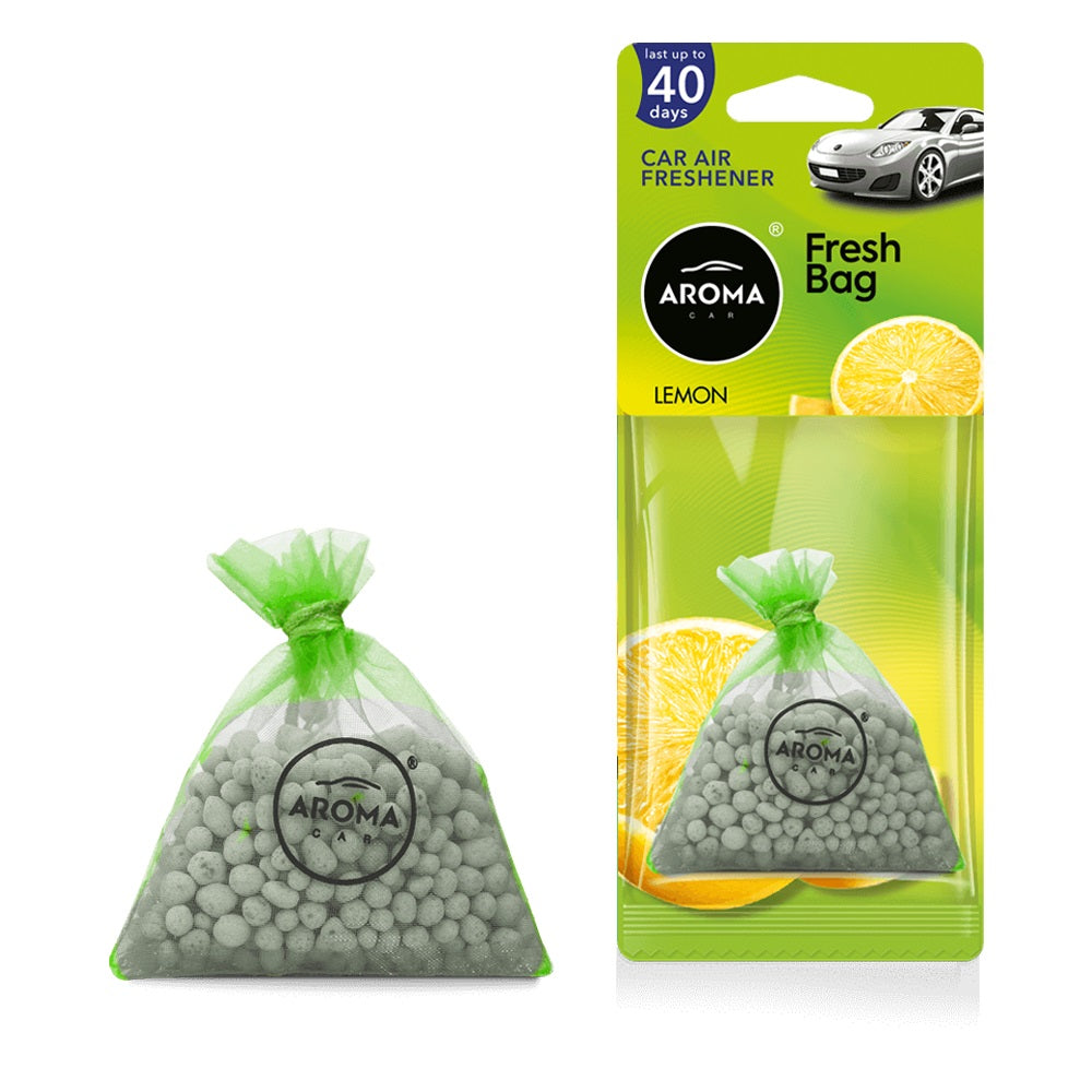 Car air freshener AROMA FRESH BAG Lemon - NEW - ceramic-1