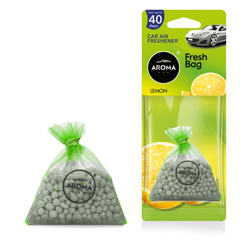 Car air freshener AROMA FRESH BAG Lemon - NEW - ceramic-1