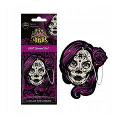 Car air freshener AROMA CAR MUERTOS Violet Girl Spicy Delight-1
