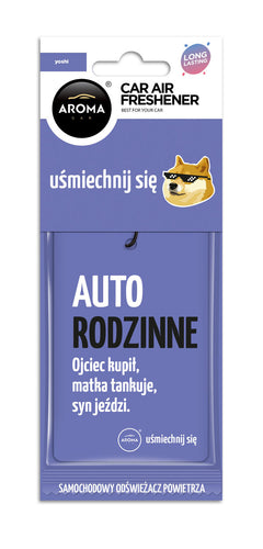 Car air freshener AROMA CAR LETS SMILE Yoshi-1