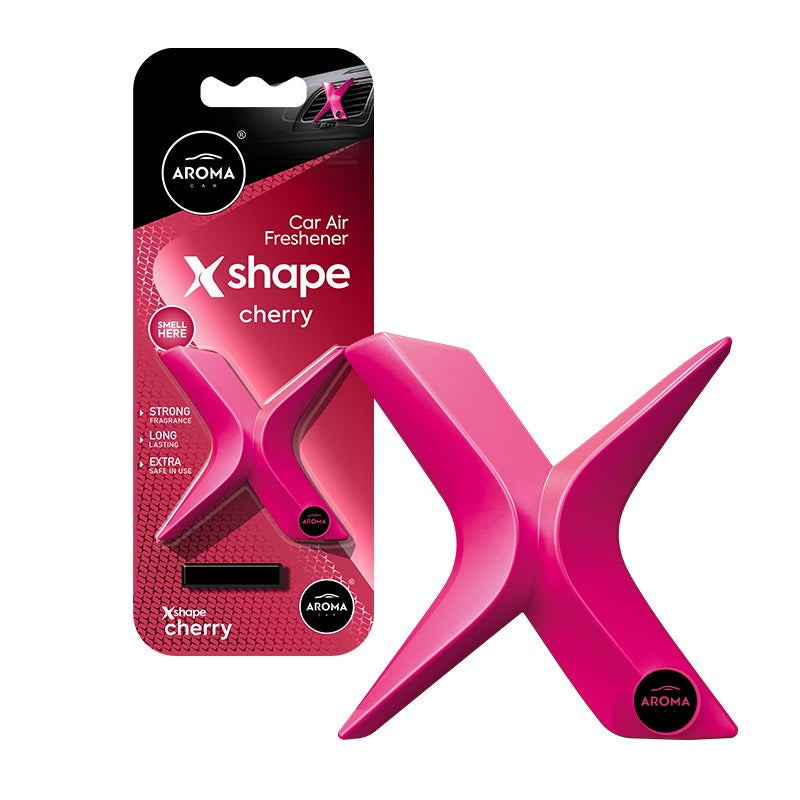 Car air freshener AROMA CAR X Shape Cherry-1