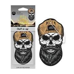 Car air freshener AROMA CAR MUERTOS Skull in a Cap-1