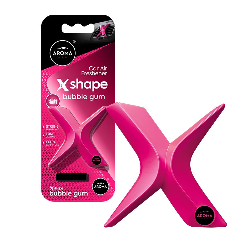 Car air freshener AROMA CAR X Shape Bubble Gum-1