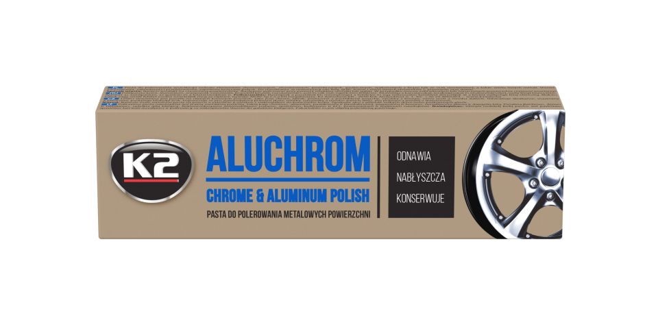 K2 Pastë për lustrim kromi dhe alumini – ALUCHROM