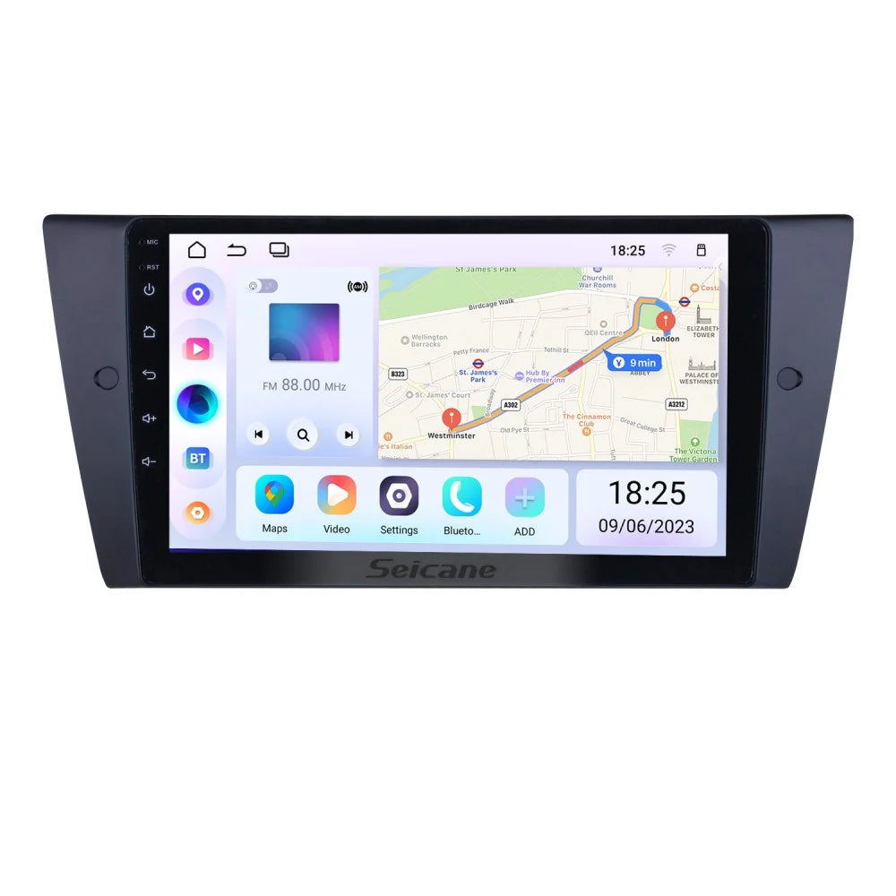 DVD BMW 3 E90 2006- 9INCH ME KORNIZ