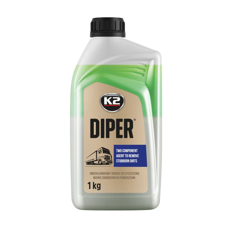 K2 Detergjent dy-komponentësh – DIPER 1KG