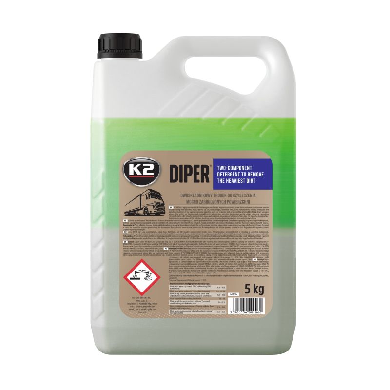K2 Detergjent dy-komponentësh – DIPER 5KG