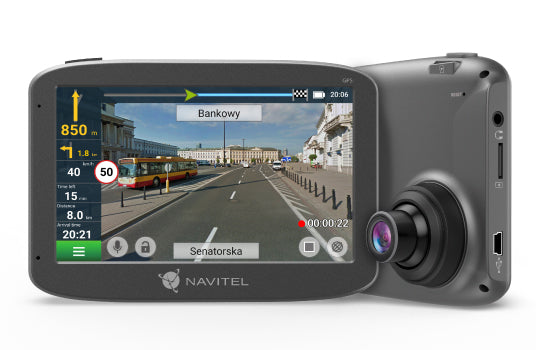Dashcam me navigacion NAVITEL NAVI RE5 DUAL, me dy kamera
