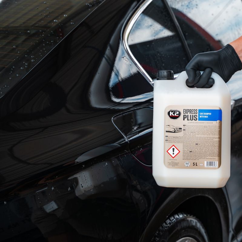 K2 Shampo për larje veture me dyll – EXPRESS PLUS 5L