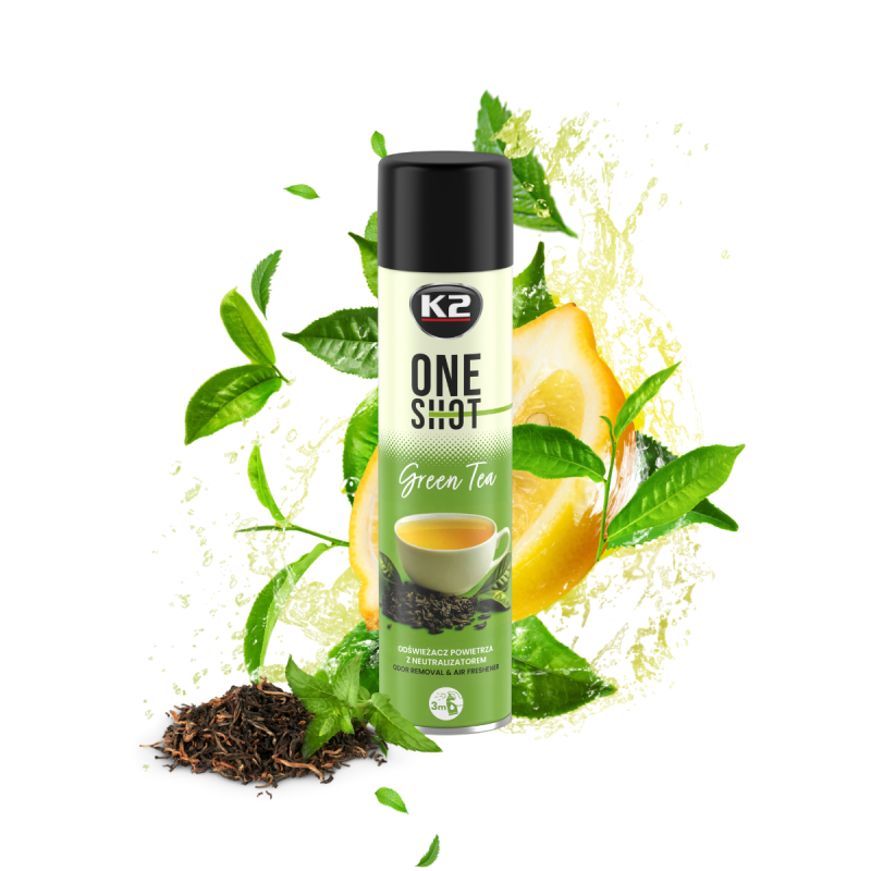 K2 Eliminues i erërave dhe aromatizues ajri – ONE SHOT GREEN TEA 600ml