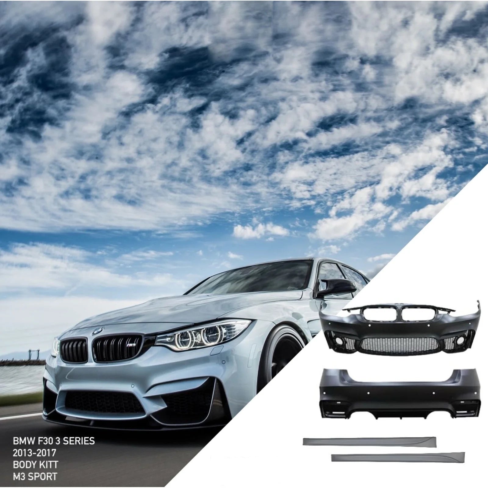 Body kit M3 për BMW 3 Series F30-1