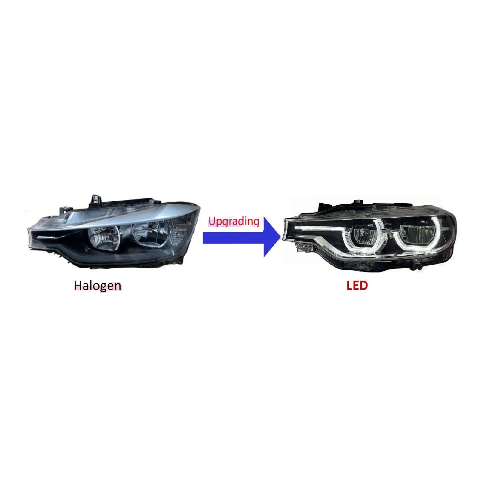 Nga i thjeshtë në led për BMW F30 (3 Series)