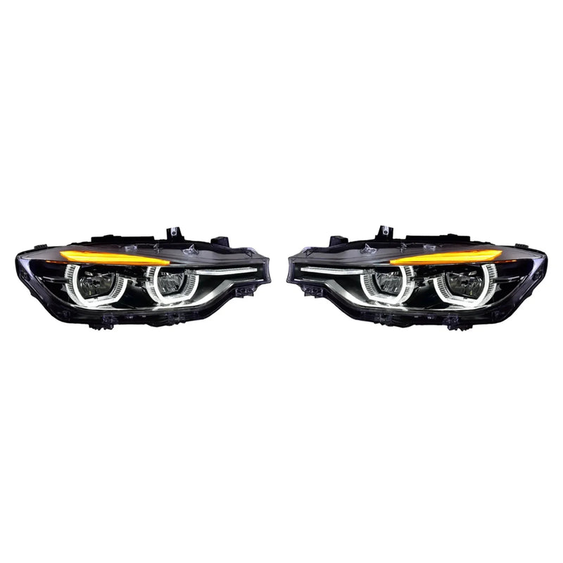 Nga Xenon në LED për BMW F30 (3 Series)-4