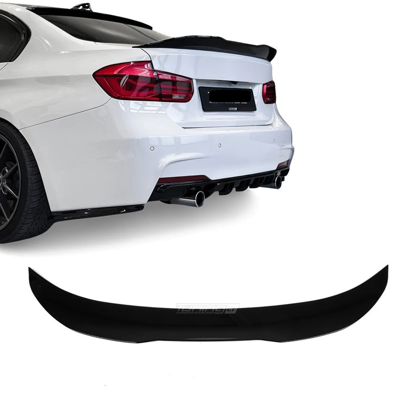 Spoiler i pasëm PSM Style për BMW 3 Series F30-2