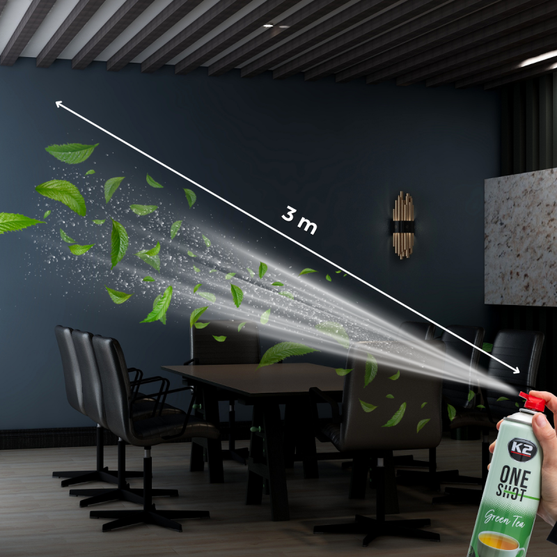 K2 Eliminues i erërave dhe aromatizues ajri – ONE SHOT GREEN TEA 600ml