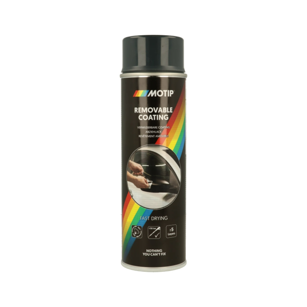 Motip sprej për folje e zezë mat 0.5L