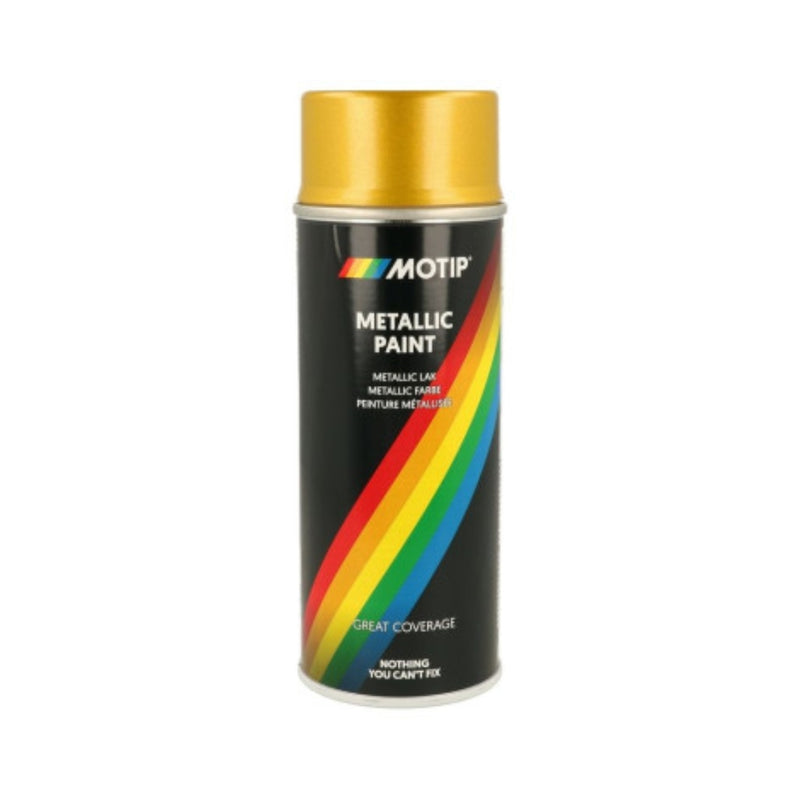 Motip sprej metalik ngjyrë ari 0.4L-1