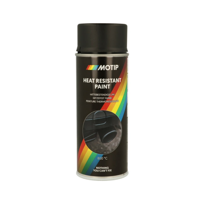 Motip sprej rezistentë ndaj nxehtësisë ngjyrë e zezë 0.4L-1