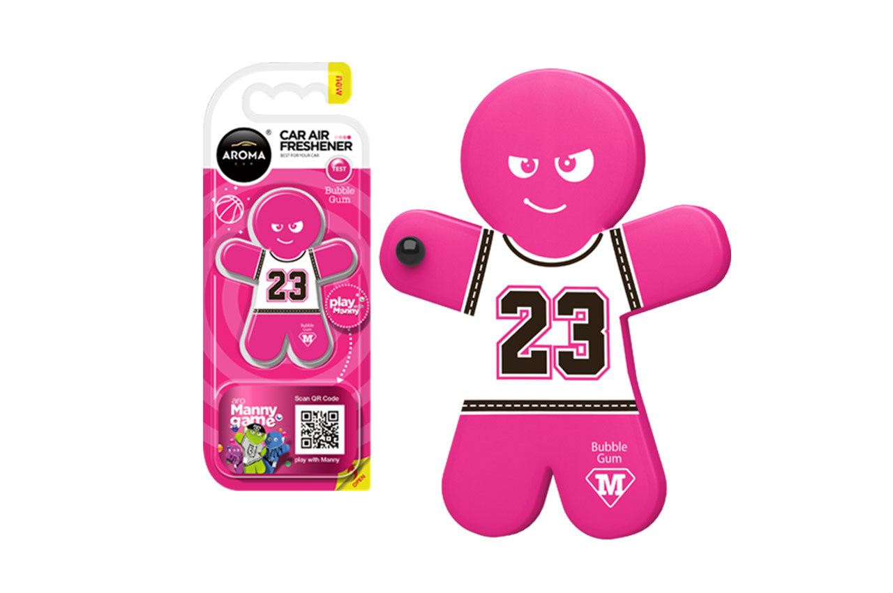 Car air freshener AROMA CAR MANNY - Bubble Gum