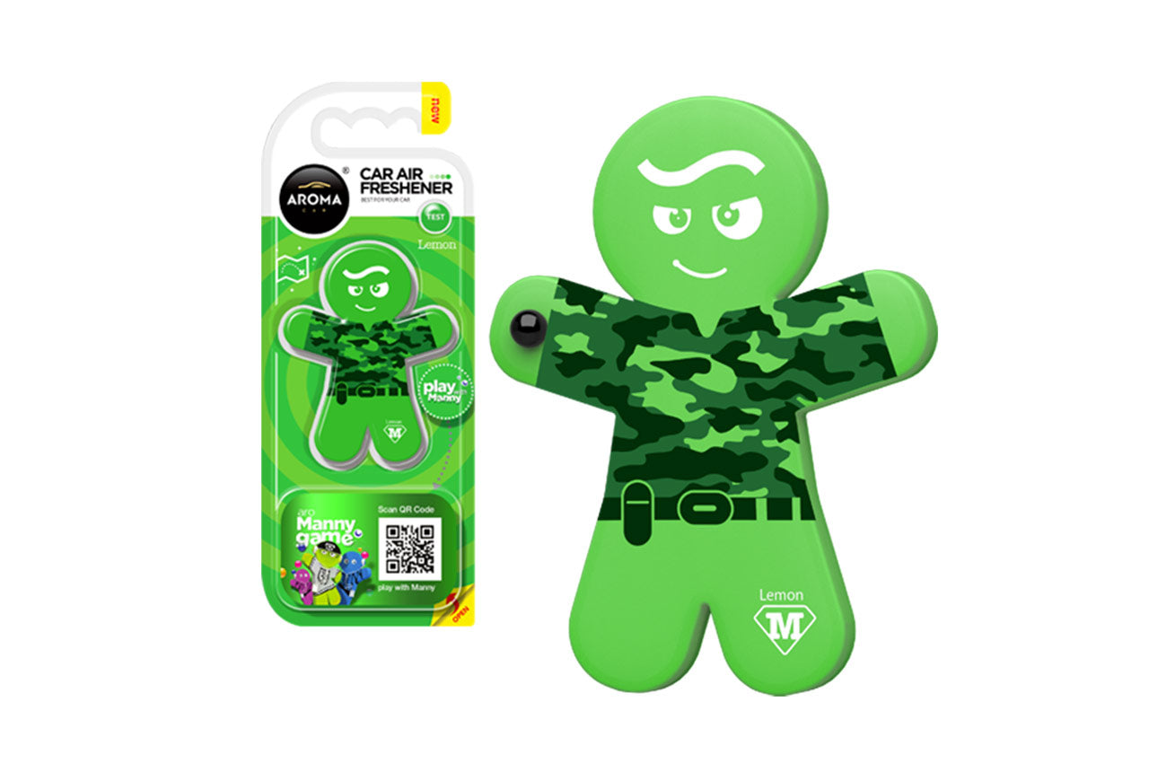 Car air freshener AROMA CAR MANNY - Lemon-1