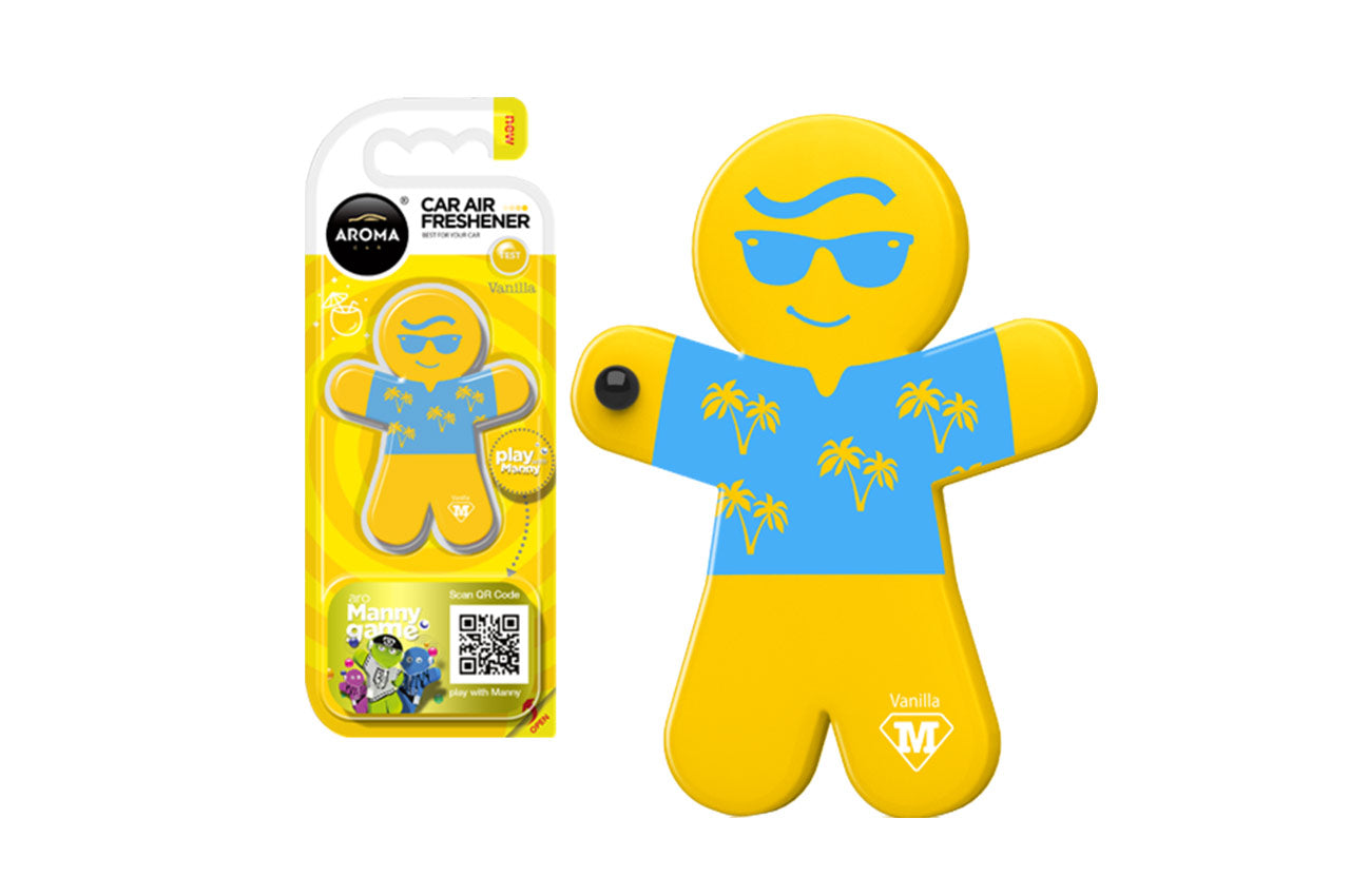 Car air freshener AROMA CAR MANNY - Vanilla-1