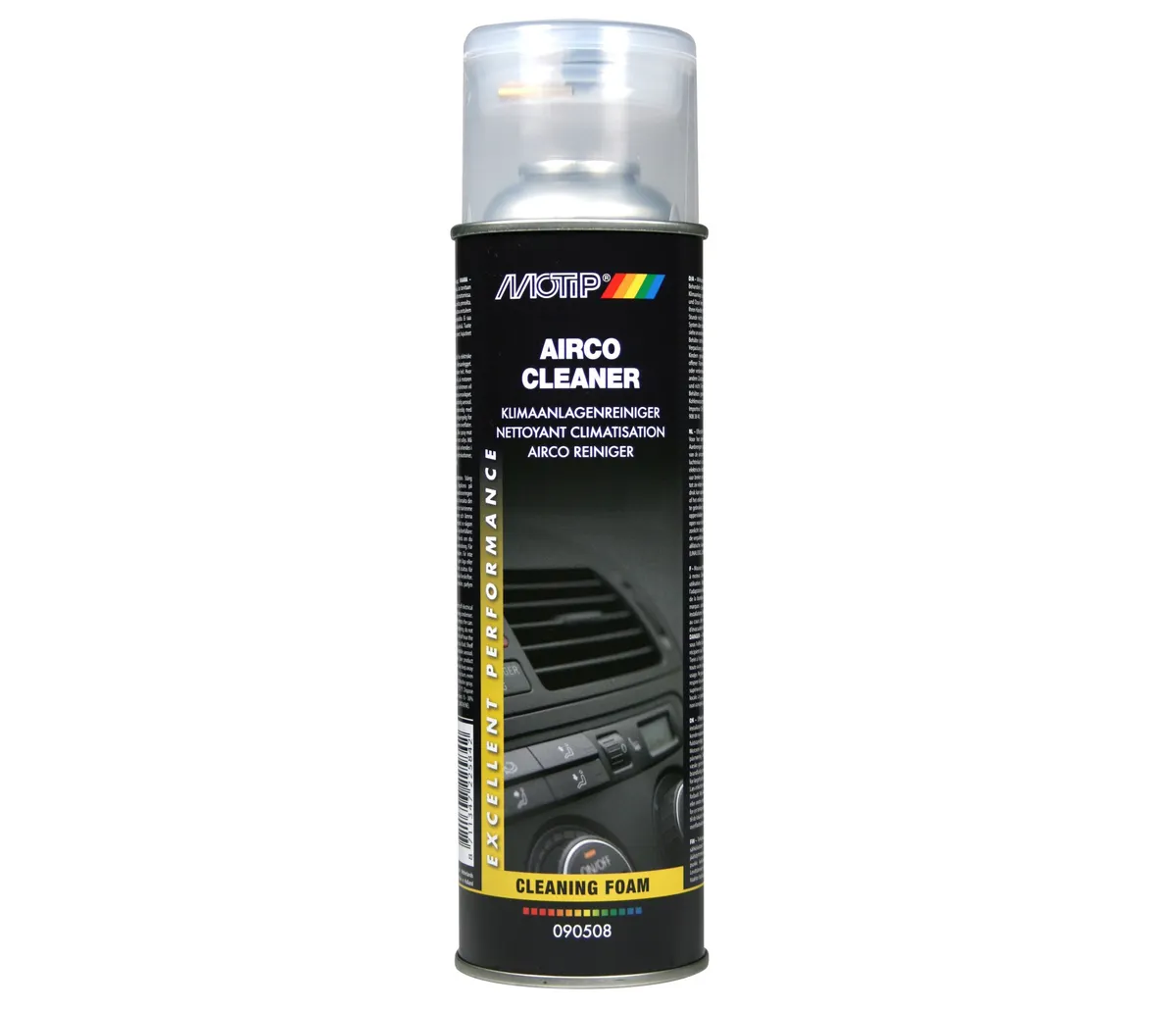 MOTIP Airco Cleaner për Klimë 0.5L 090508 – Pastrues Profesional i Klimës së Vetures