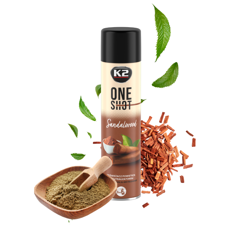 K2 Eliminues i aromave dhe aromatizues për ambient – ONE SHOT SANDALWOOD 600ml