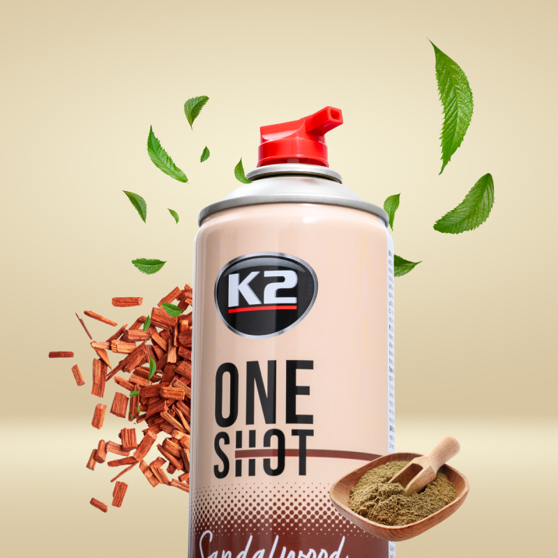 K2 Eliminues i aromave dhe aromatizues për ambient – ONE SHOT SANDALWOOD 600ml