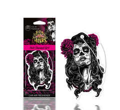 Car air freshener AROMA DIA DE LOS MUERTOS Pink Diamond Girl-1