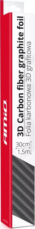 Folje 3D Karboni Graphite 30 cm x 150 cm-3