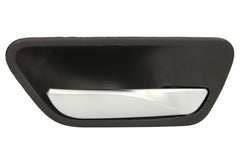 Dorëzë e brendshme e derës, e përparme/pasme djathtas (e zezë/argjend) – BMW Seria 3 F30/F31/F80, Seria 4 F32/F33/F82/F83 (nga 10/2011–)-1