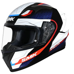 Kaskë integrale SMK STELLAR SPORT FLIGHT, ngjyrë blu / e kuqe / e bardhë, madhësia L, unisex-1